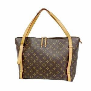 LOUIS VUITTON Brown Monogram Tote Bag